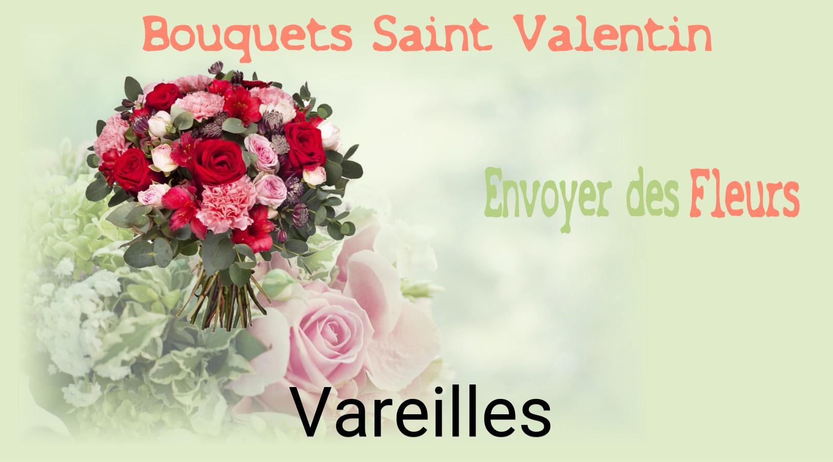 Roses de Saint-Valentin livrées à Vareilles